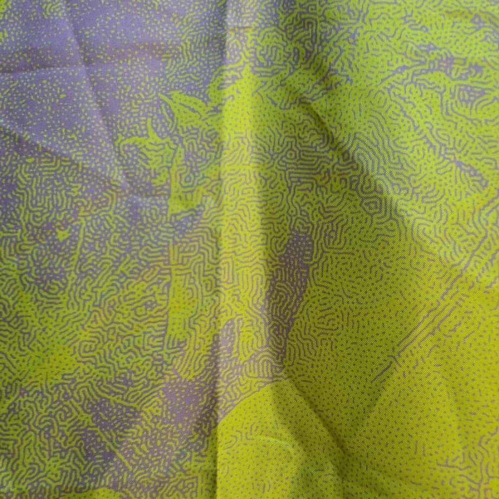 Moon Horse Scarf Yellow/Pink Blue - Picture 4 of 11